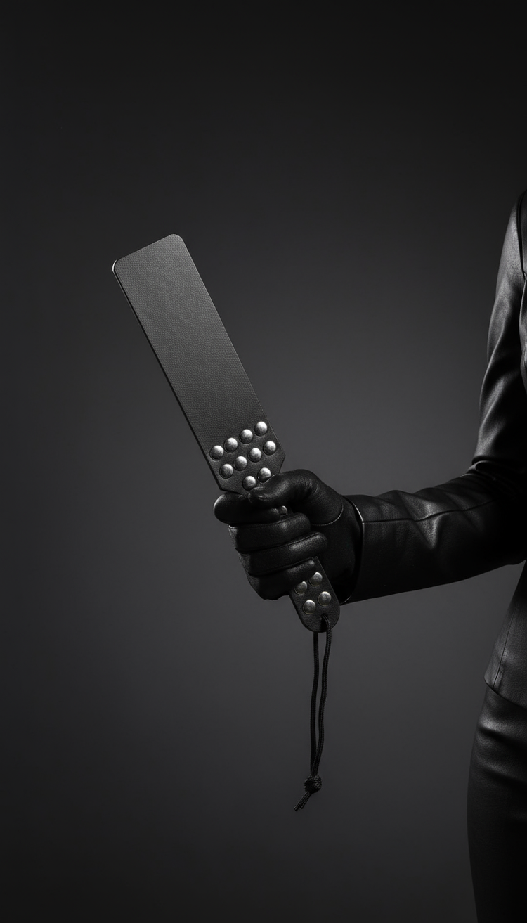 Еротична кожена палка за възрастни, уникална изработка