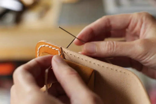 Saddle Stitch – Традиционна техника на ръчно шиене - Foxtail Leather Goods
