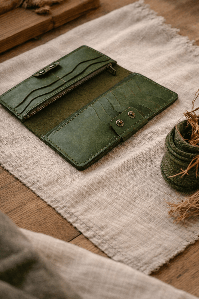 Кожен портфейл 