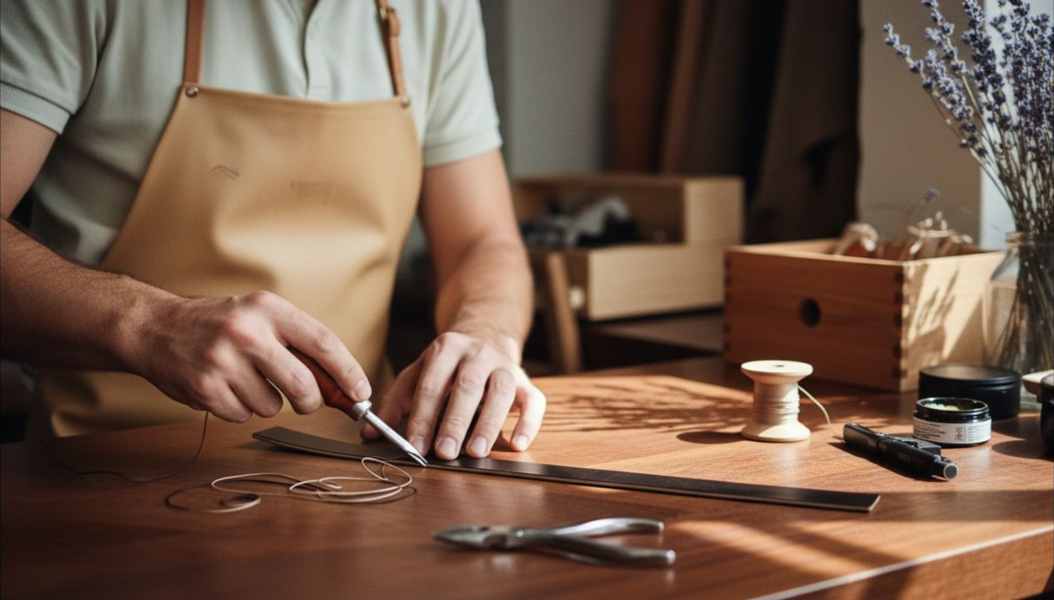 Ръчно изработени кожени аксесоари от естествена кожа – Foxtail Leather Goods