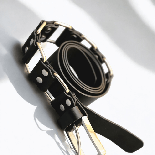 Кожен колан „Iron Bound“ - Foxtail Leather Goods