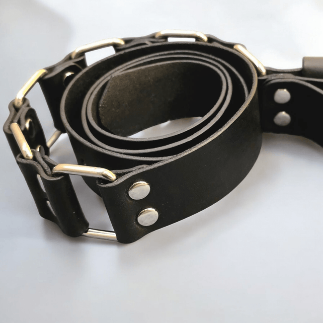 Кожен колан „Iron Bound“ - Foxtail Leather Goods