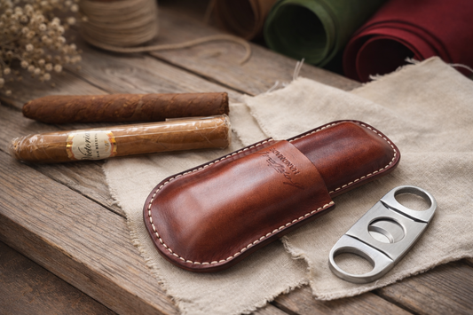 Калъф за пури, подходящ за ежедневна употреба или подарък.
