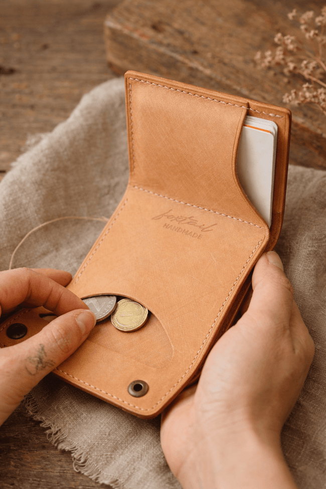 Kожен портфейл 