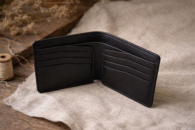 Кожен портфейл луксозен подарък за мъж