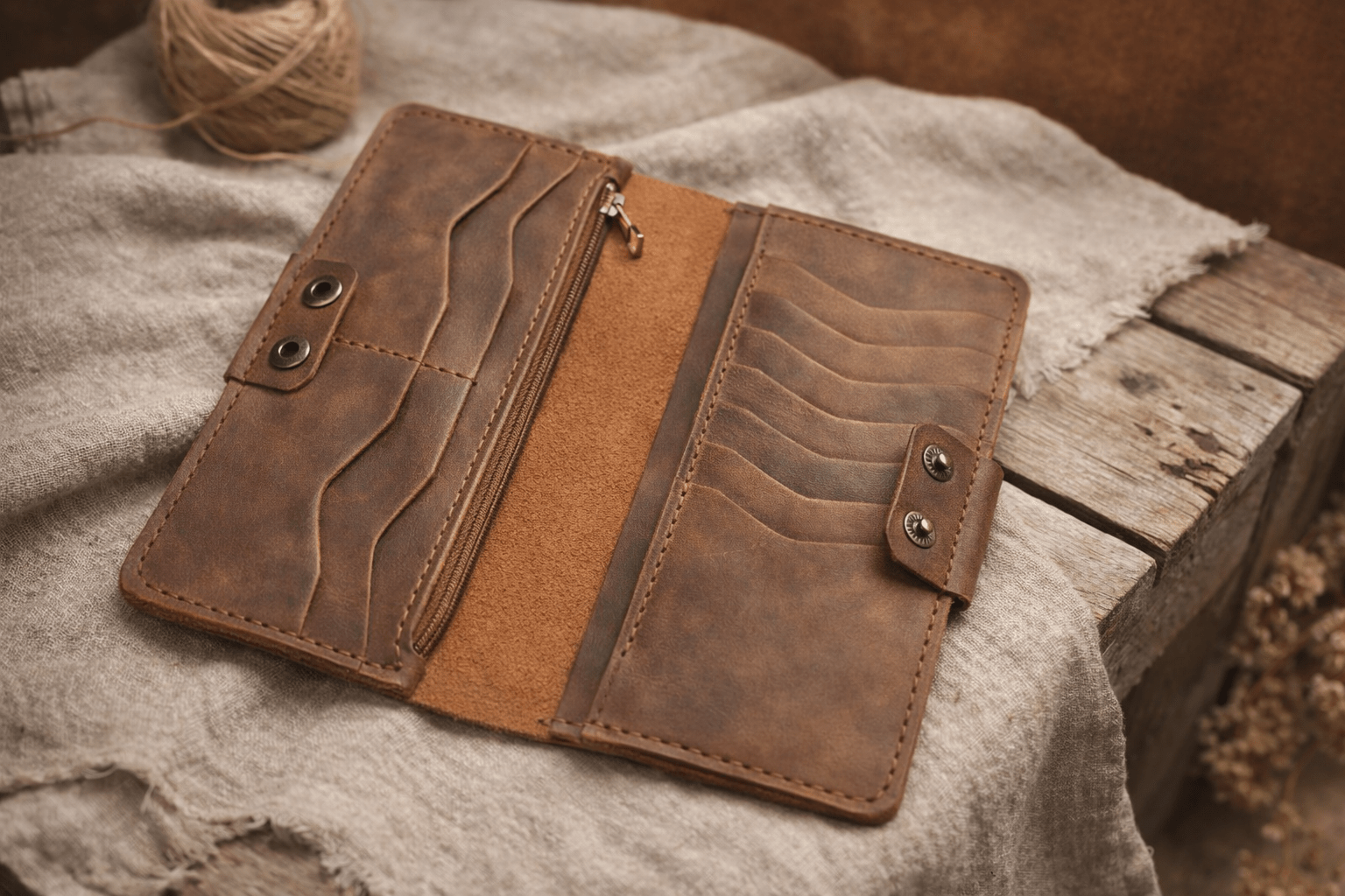 Кожен портфейл 