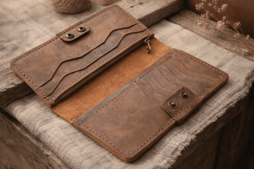 Кожен портфейл 