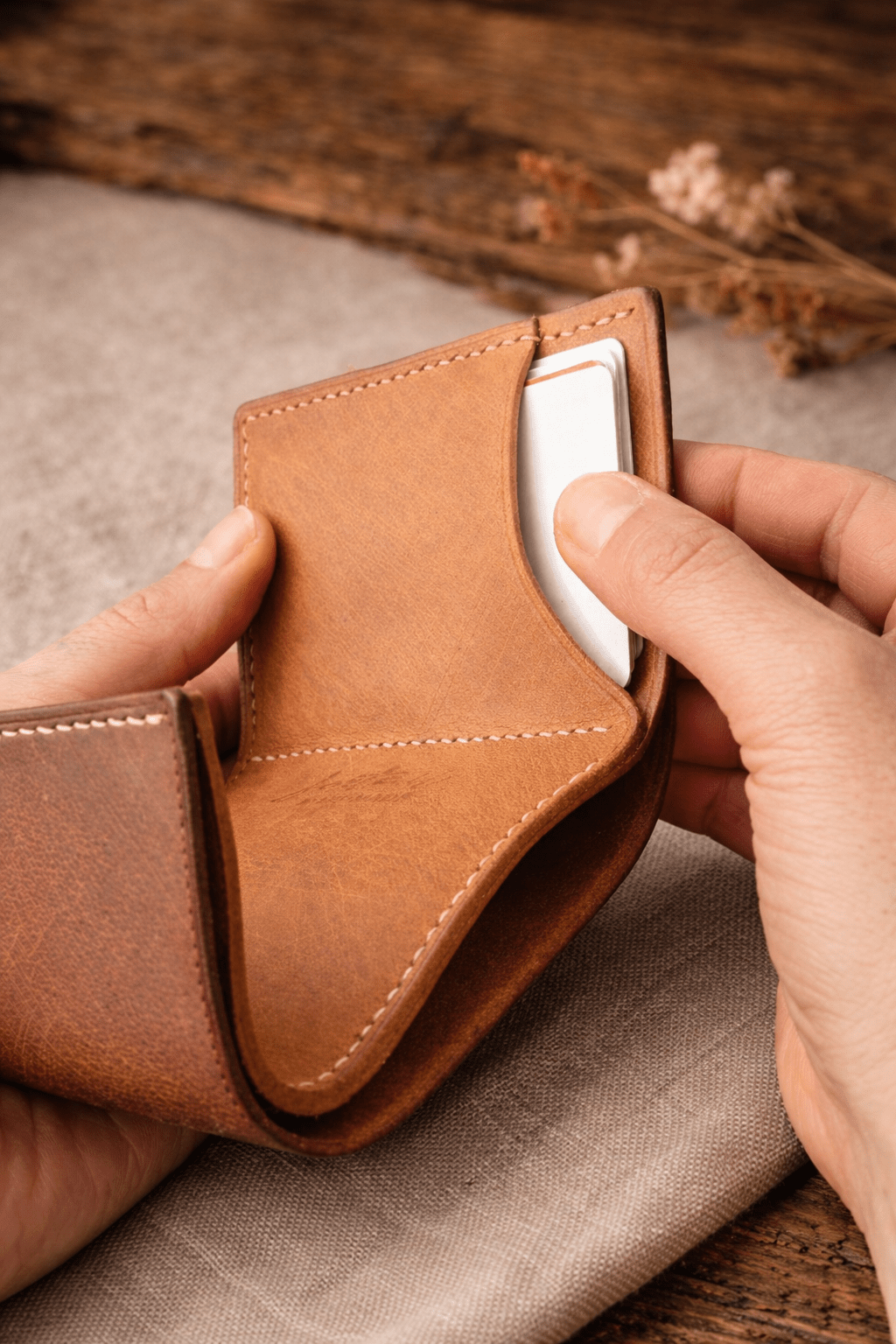 Kожен портфейл 