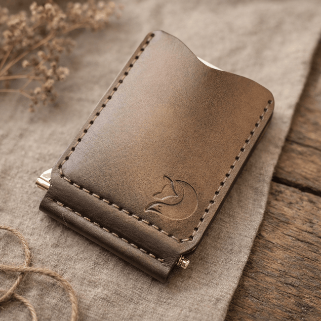 Кожен портфейл „Eclipse“ - Foxtail Leather Goods