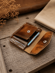 Кожено портмоне с монетник – Nolan - Foxtail Leather Goods