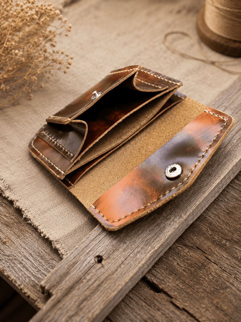 Кожено портмоне с монетник – Nolan - Foxtail Leather Goods